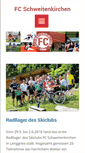 Mobile Screenshot of fcschweitenkirchen.de